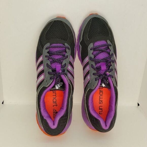 Adidas Adiprene Women's Black & Purple Running Sneakers - Size 8.5 - Picture 5 of 7